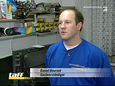 Daniel Bournot, Sachverst&auml;ndiger